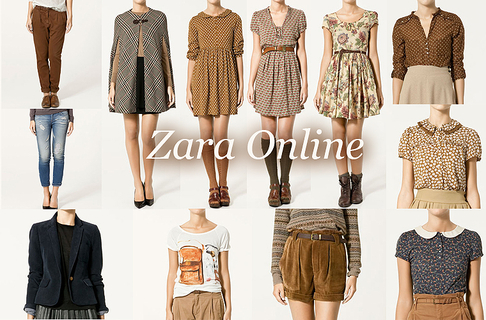 zara fashion online shop