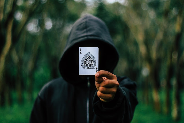 Losing poker player