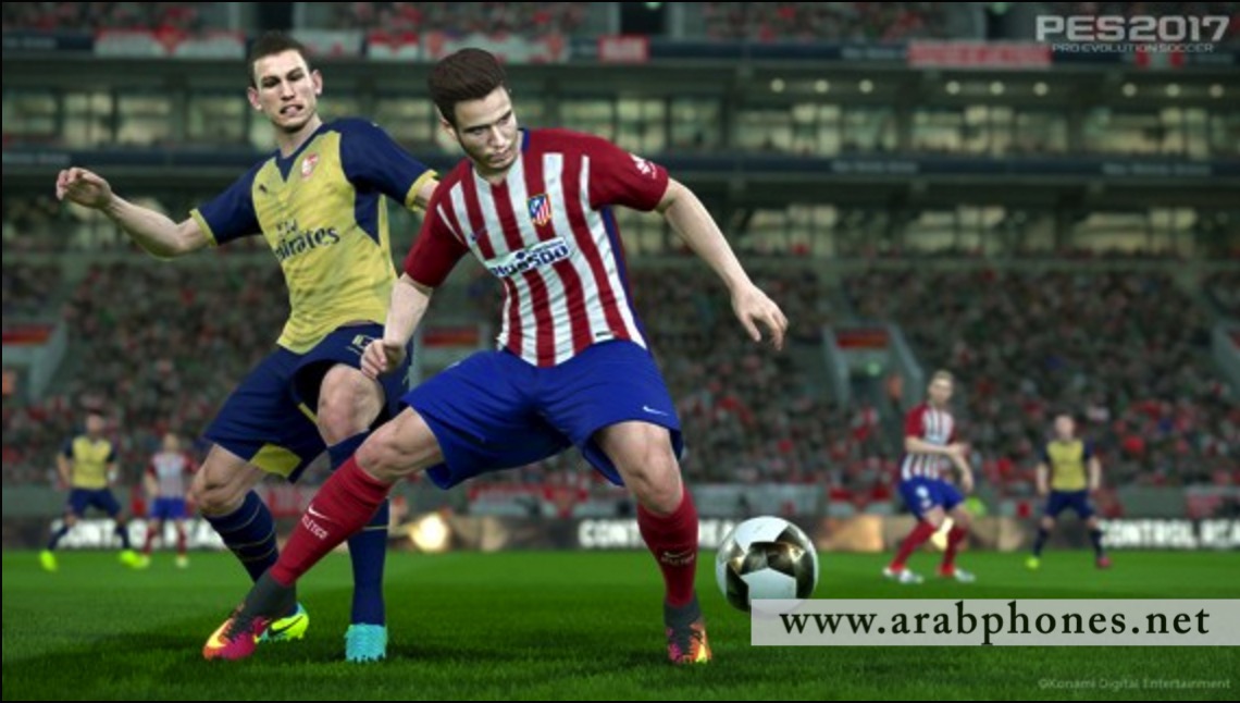 تحميل وتثبيت النسخة الاخيرة من لعبة كرة القدم PES 2017 ISO على أندرويد
