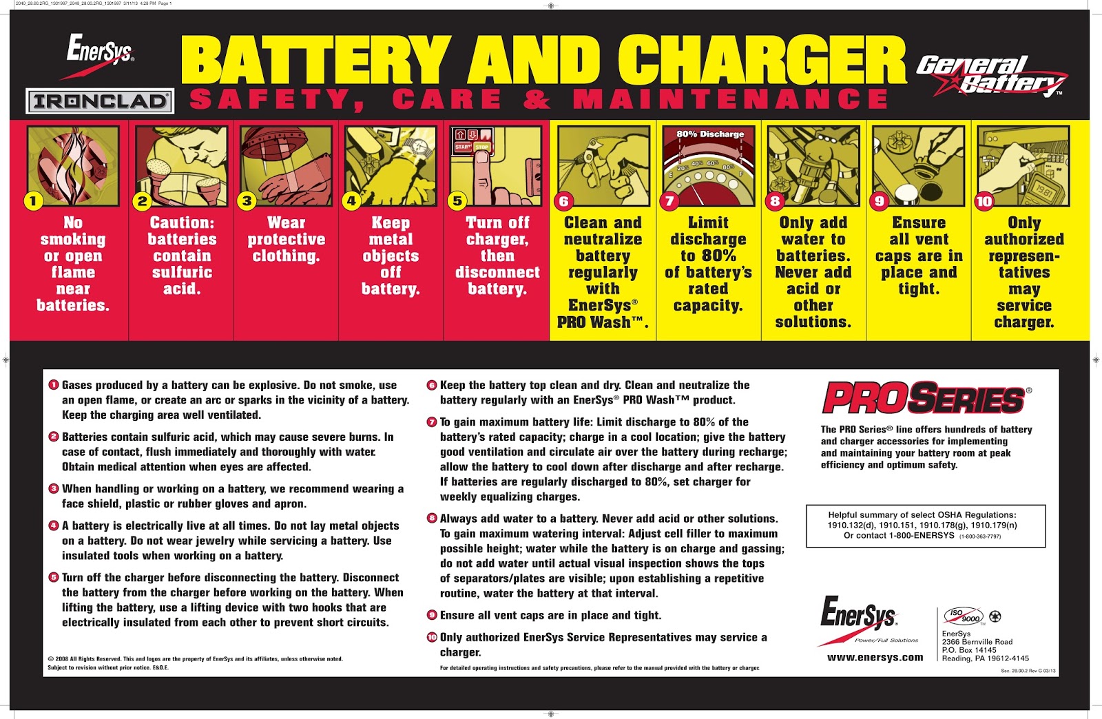 Safety Training Battery Safety Training