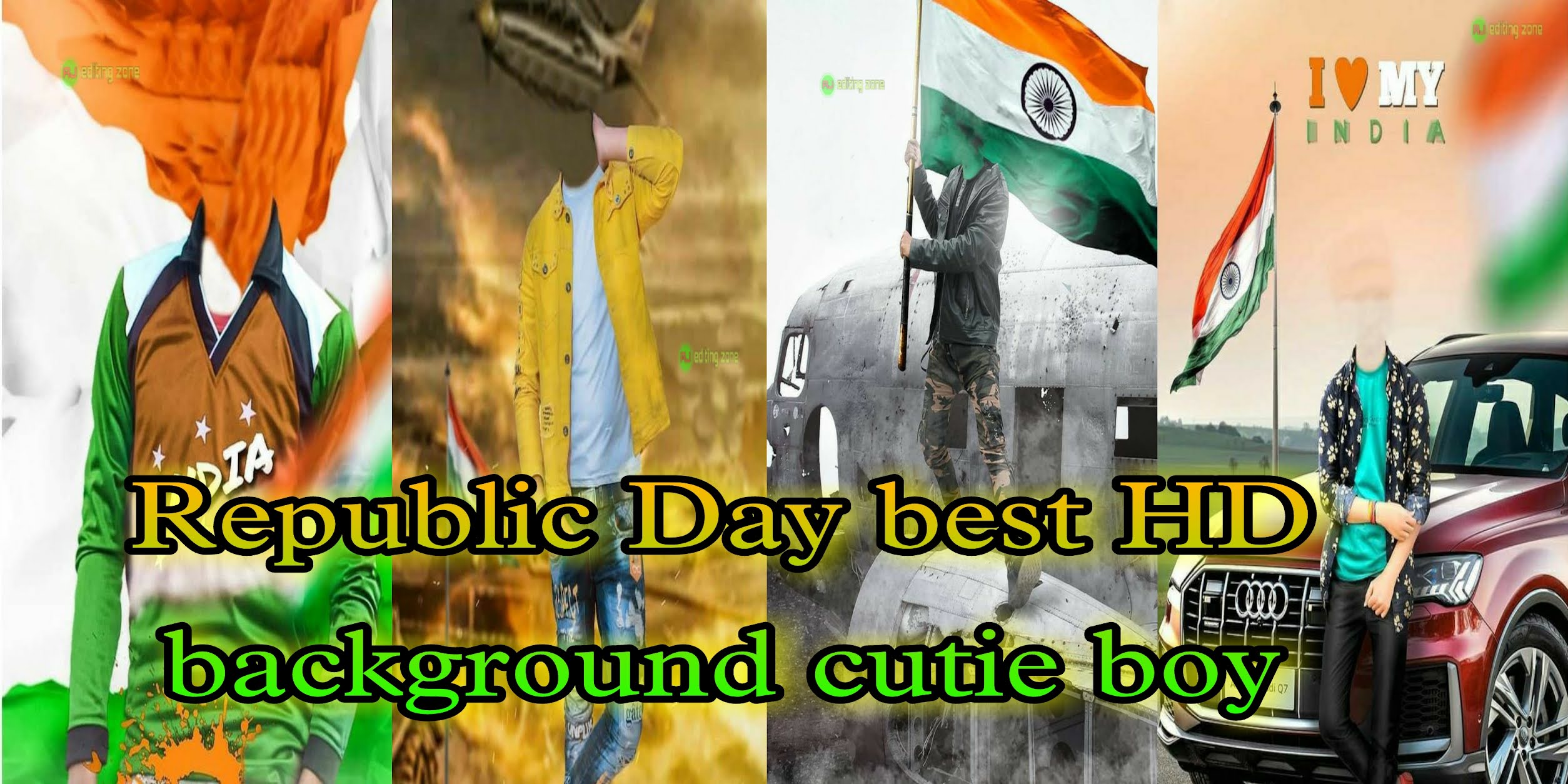 Cute boy Republic Day 15 August HD quality ke background free download
