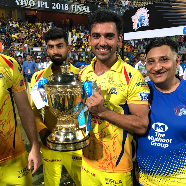 Deepak-with-IPL-trophy Deepak with IPL trophy