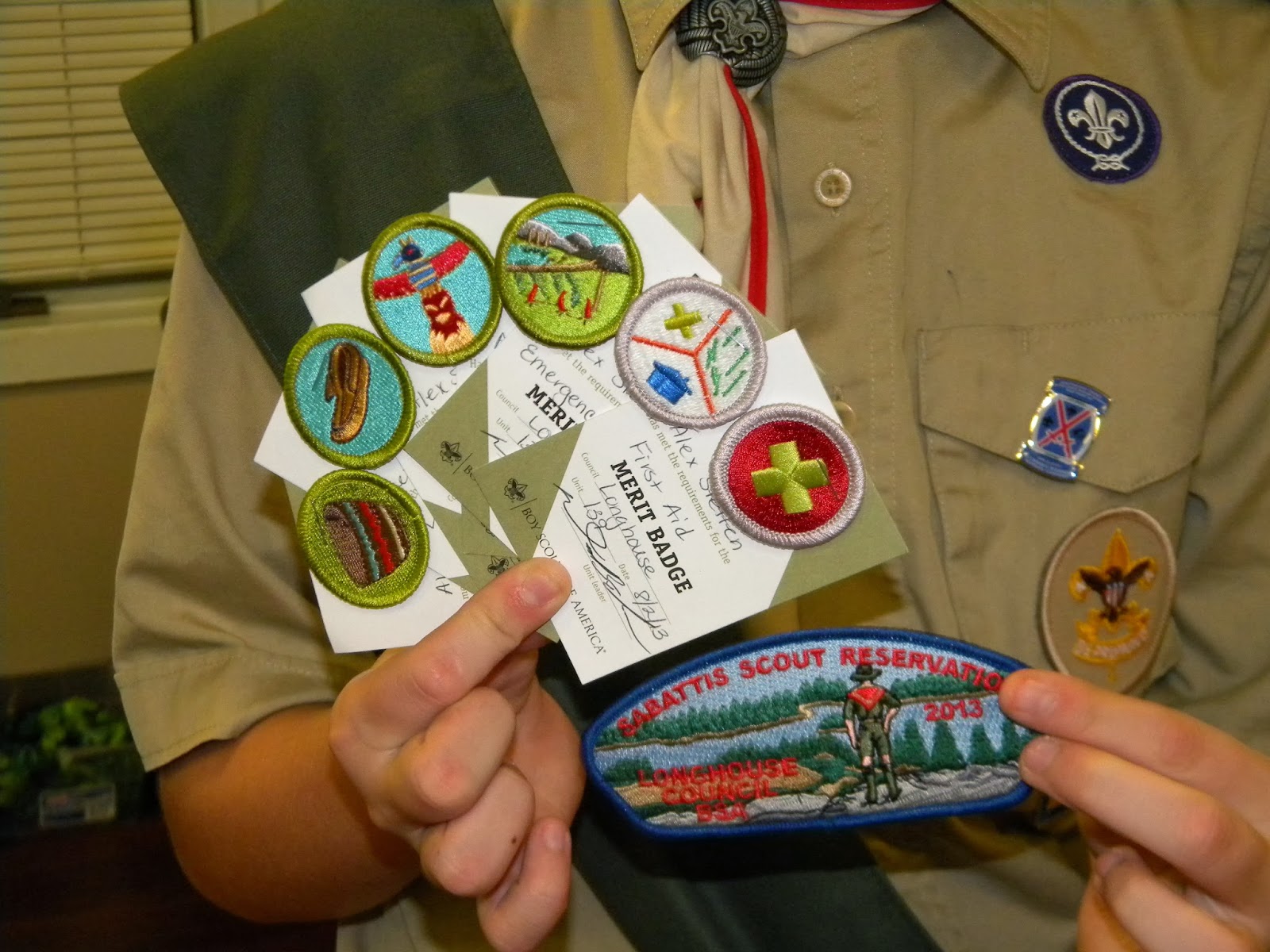 Staying Connected 6 Merit Badges