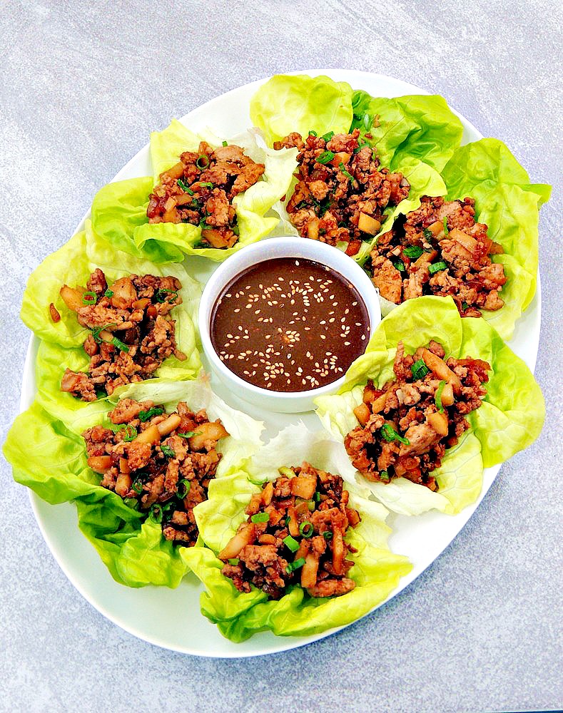 Copycat PF Chang’s Chicken Lettuce Wraps Bobbi's Kozy Kitchen