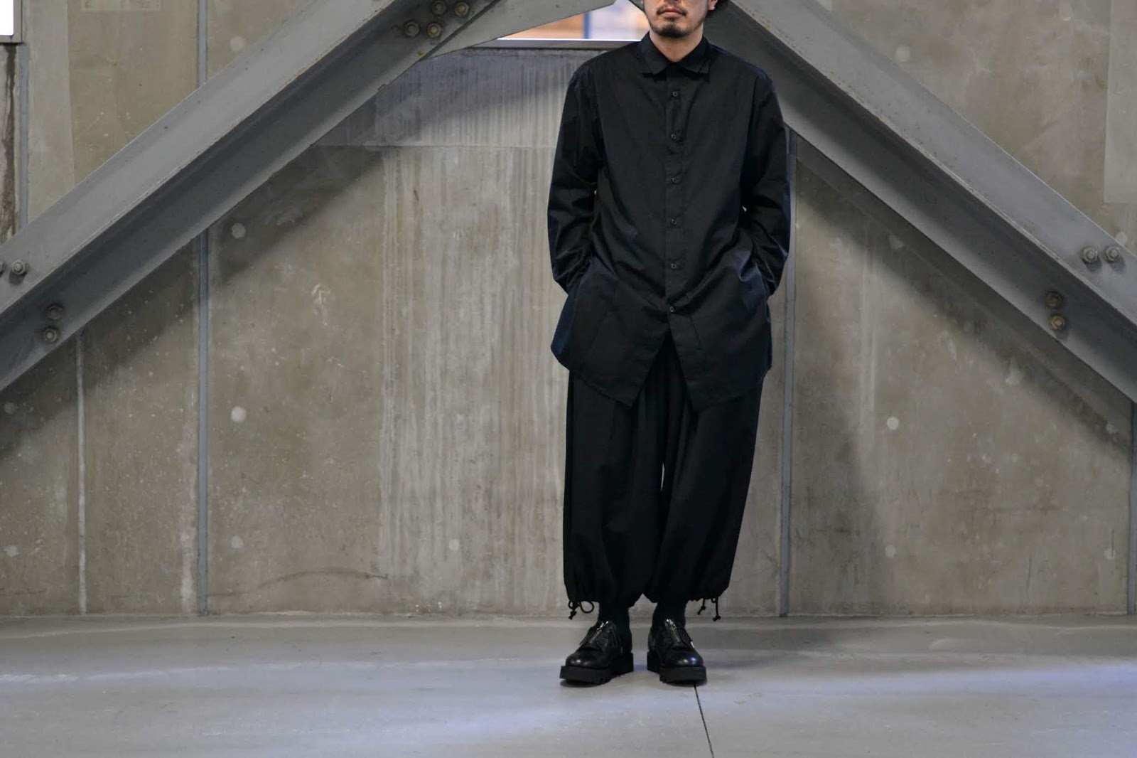 Yohji Yamamoto pour homme / ヨウジヤマモトプールオム「2枚衿環縫いBIG ブロードシャツ」 - input staff  blog