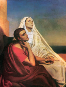 santa Mónica y san Agustín