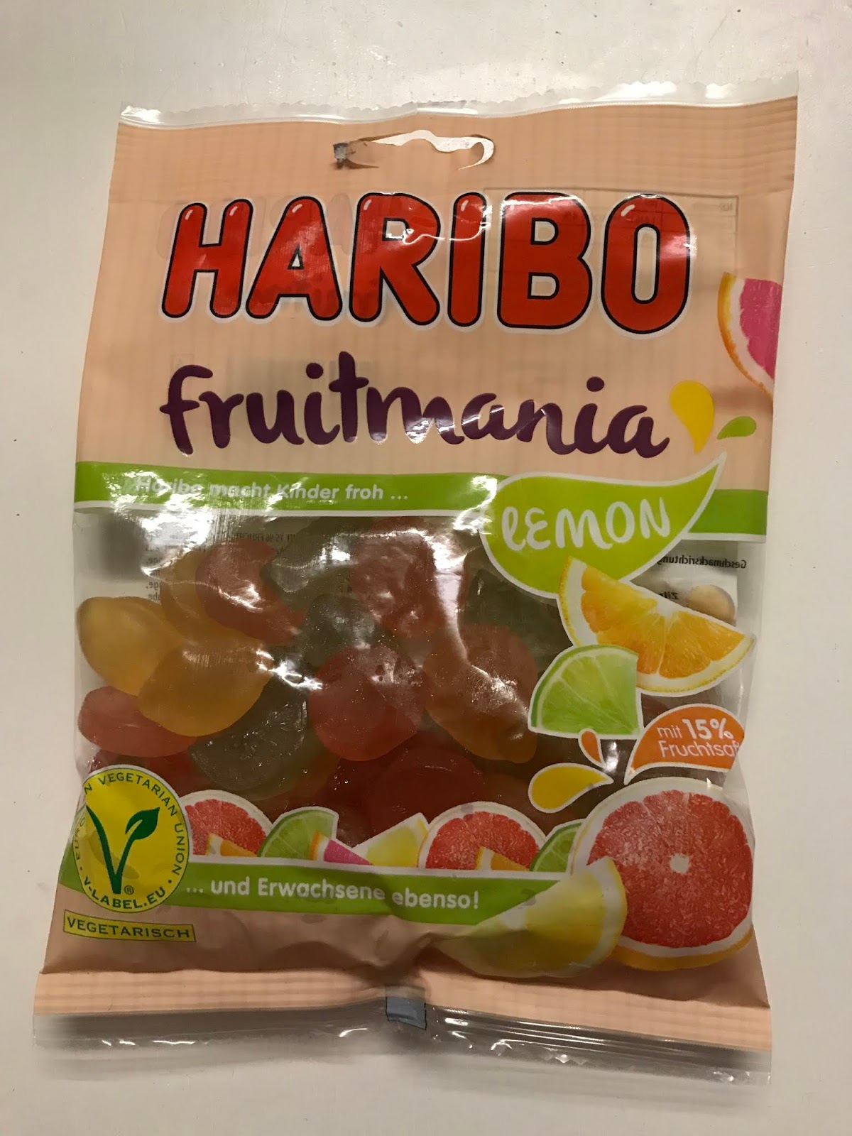 A Review A Day Today's Review Haribo FruitMania Lemon