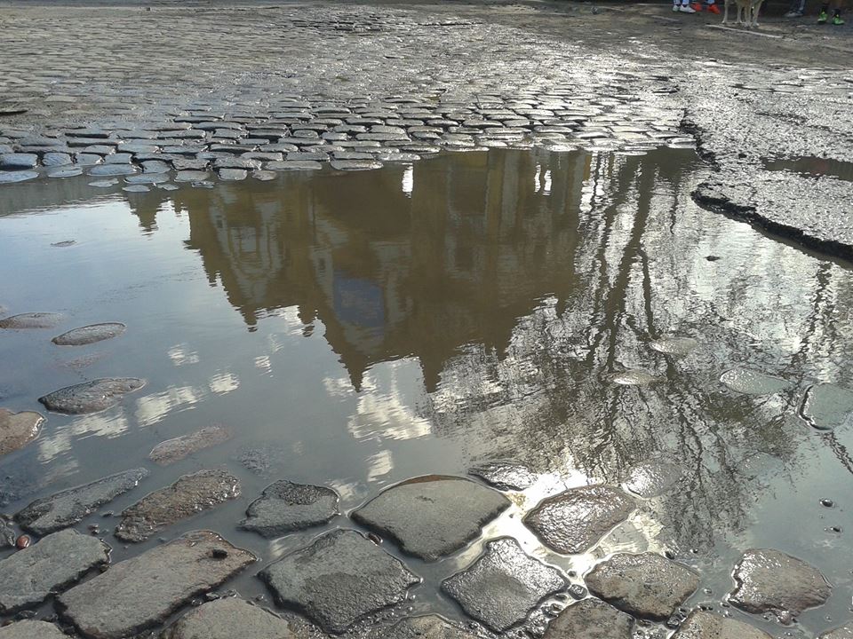 El Puente...los adoquines...la lluvia...Pompeya...