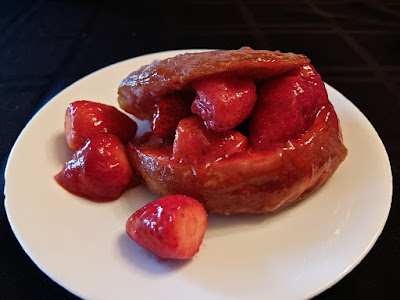Fresh Strawberry Donut: photo by Cliff Hutson