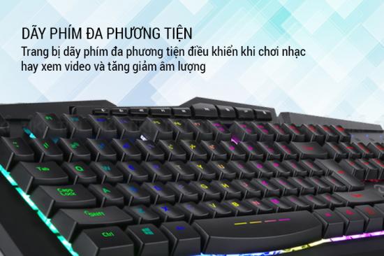 Bàn Phím Game Có Dây DareU LK160 LED Membrane Full-size Bàn Phím Game Có Dây DareU LK160 LED Membrane Full-size
