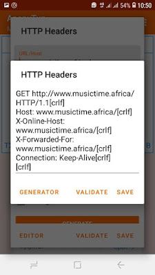 validate puis sur save