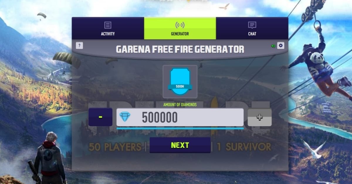 free fire unlimited diamond vpn apk