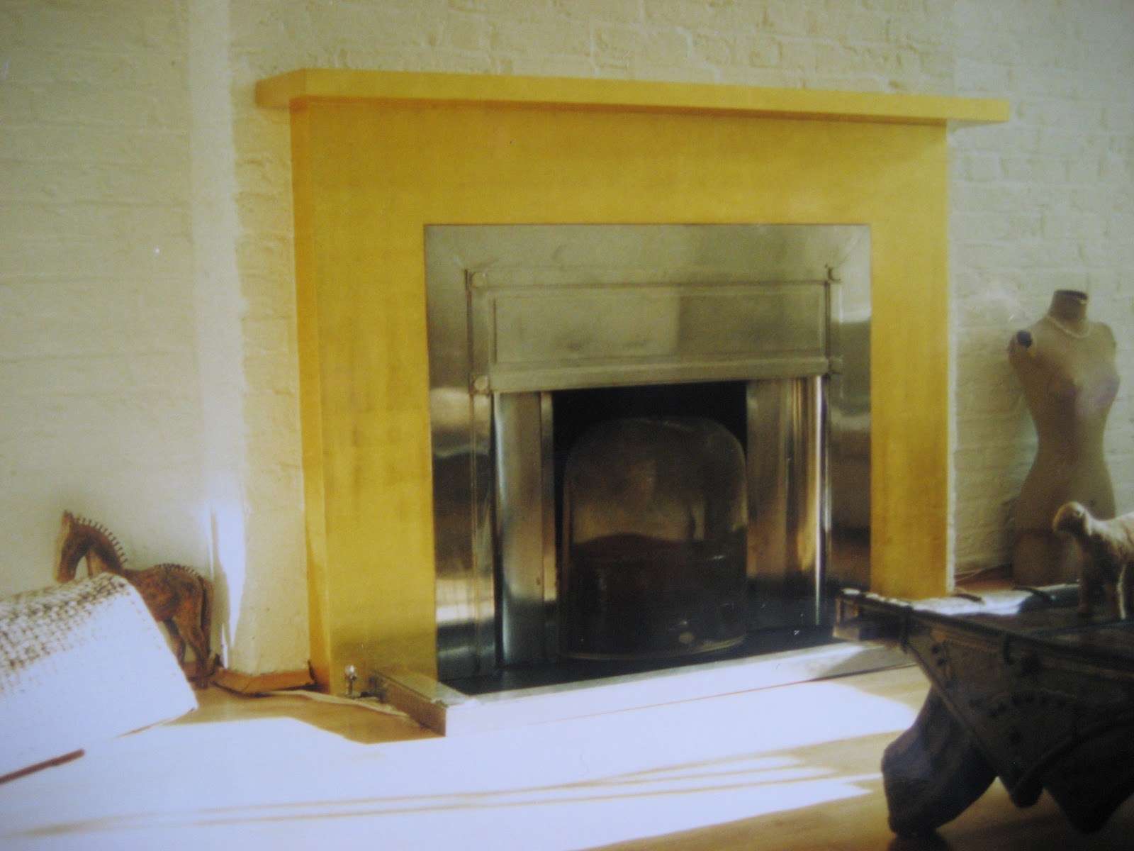 Original Gilding West Sussex and London Renovate a fireplace in Gold Leaf