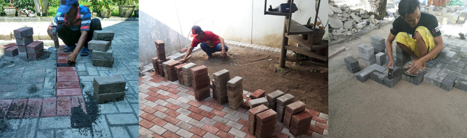 Pemasangan Paving Block di Bandung