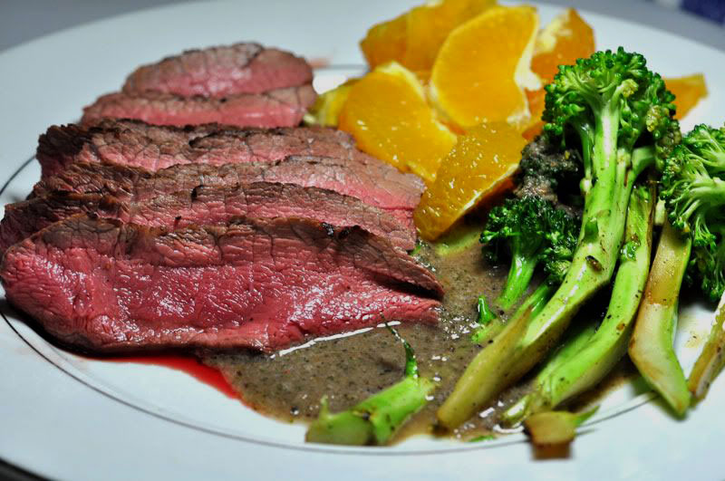 Things wot I Made Then Ate Flatiron steak