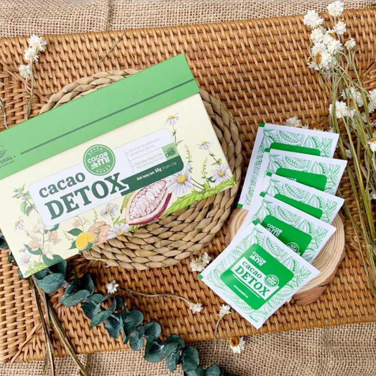 Cacao Detox Cacaomi Thanh Lọc Cơ Thể (Hộp 20 Gói)
