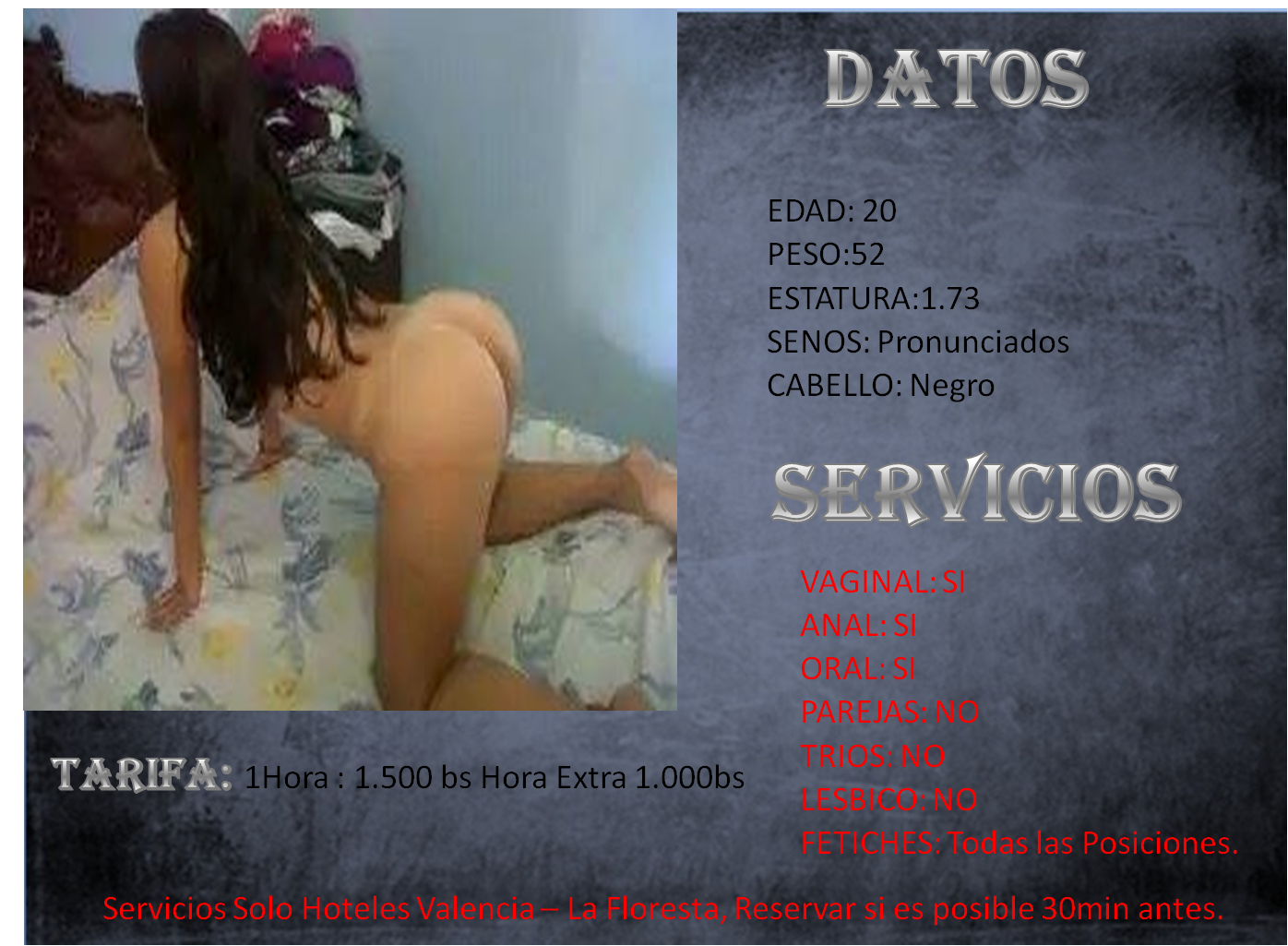 Anuncios contactos mujeres en Valencia