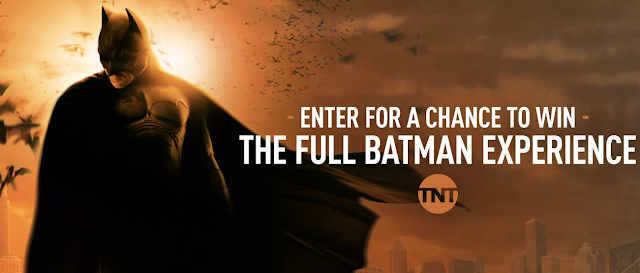 TNT BATWEEK SWEEPSTAKES TNT is celebrating Batweek by giving away a fantastic Batman inspired trip to Los Angeles, California where you'll get to ride in the BATMOBILE!