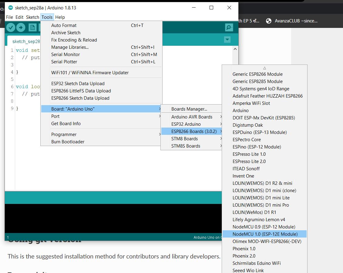 การติดตั้ง ESP8266 Arduino core - Bulan Tech