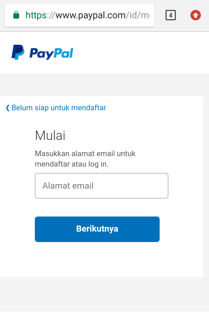 Cara Membuat Rekening Paypal Gratis Tanpa Kartu Kredit Di Hp