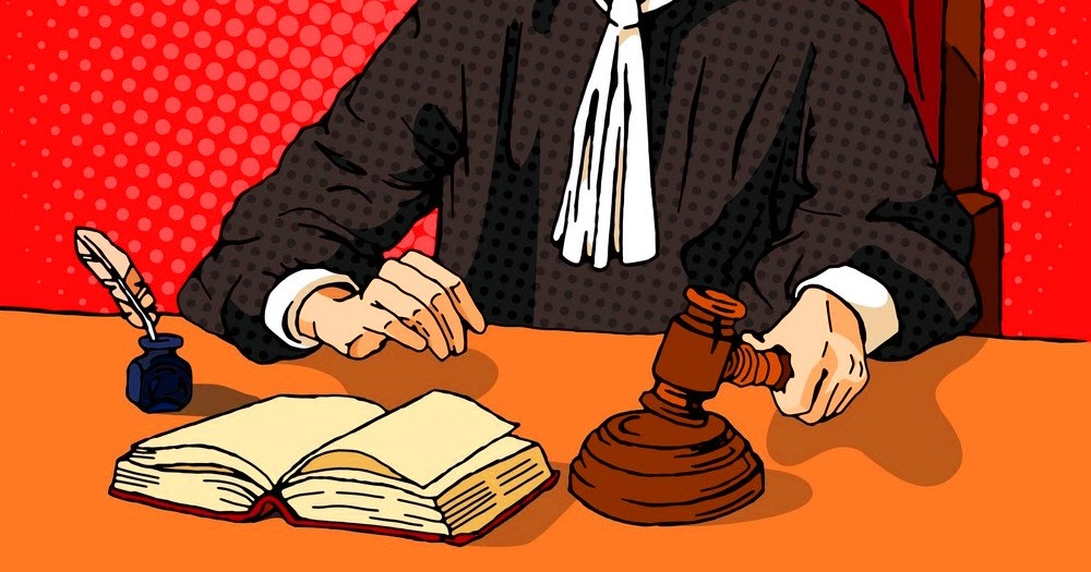 Why do judges wear a black robe?