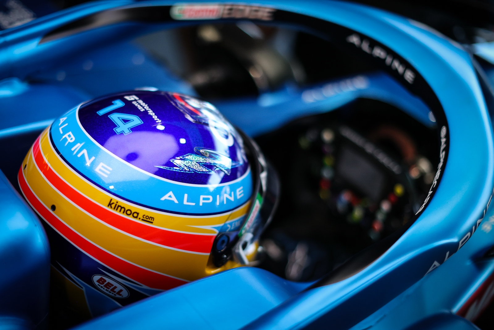 Шлем Алонсо MCLAREN