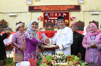 DPRD Lampung Timur Peringati Hari Ulang Tahun (HUT) ke-19