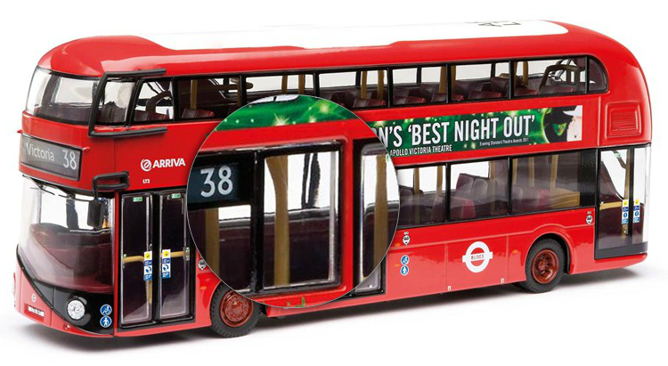 Scale Model News Boris Bus From Corgi Arrives On Stage In Musical Markings