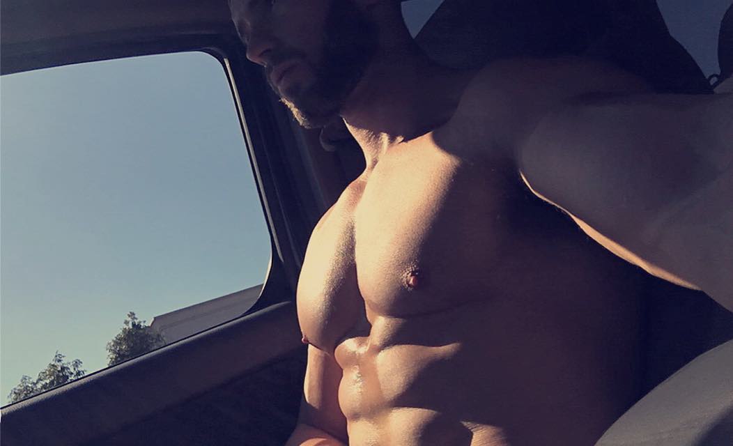 shirtless-sexy-strong-guy-muscular-body-phillip-spain-model-cocky-straight-bro-abs-big-pecs-car-selfie