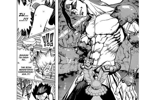 Spoiler Manga Dr Stone Chapter 123 I Mozu Vs Gen Depeliar