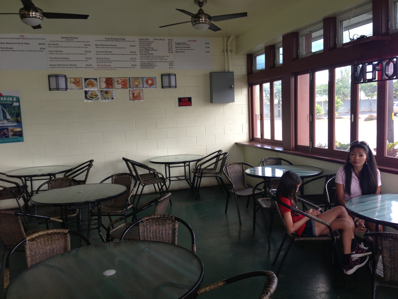 GREAT EATS HAWAII SHRIMP STATION KAPAA, KAUAI