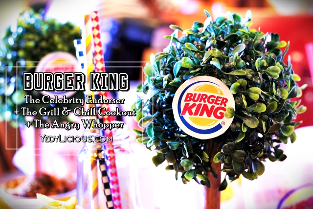 Burger King Philippines Celebrity Endorser Tom Rodriguez, Cookout Challenge, and Angry Whopper