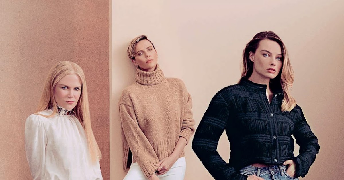 Nicole Kidman, Charlize Theron and Margot Robbie – ELLE Italy 05/01