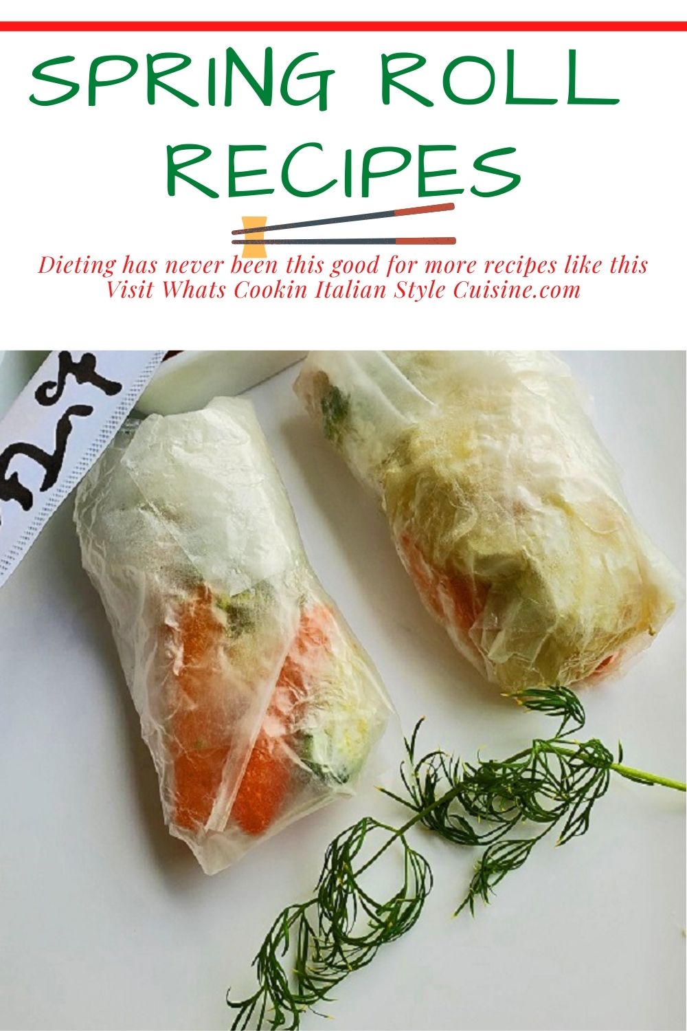 Spring Rolls Dinner - The FoodOlic recipes