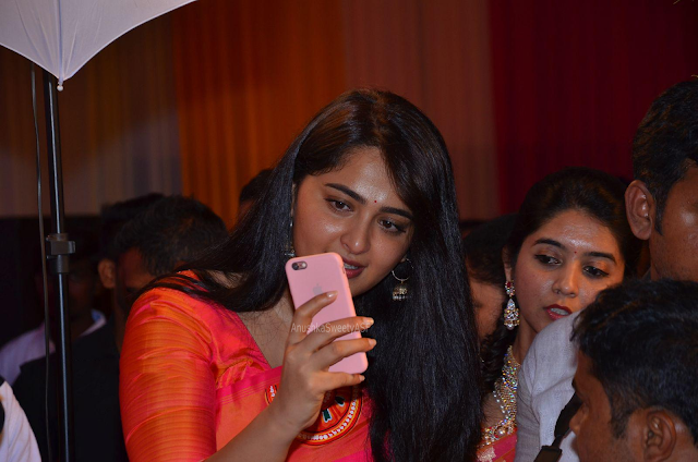 Anushka ShettySelfie @ Shyam Prasad Reddy Daughter Wedding