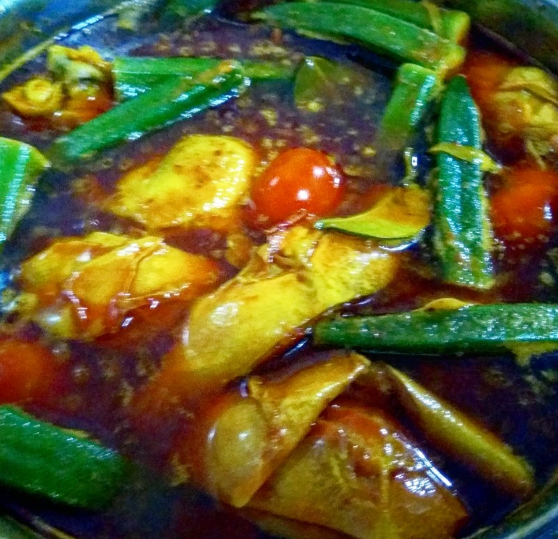 Resepi Ayam Masak Asam Pedas Style Melaka  Cerita Ceriti Ceritu Mamapipie