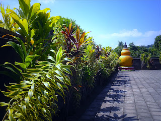 Green And Warm of Garden Yard At Brahmavihara Arama Monastery Buleleng North Bali