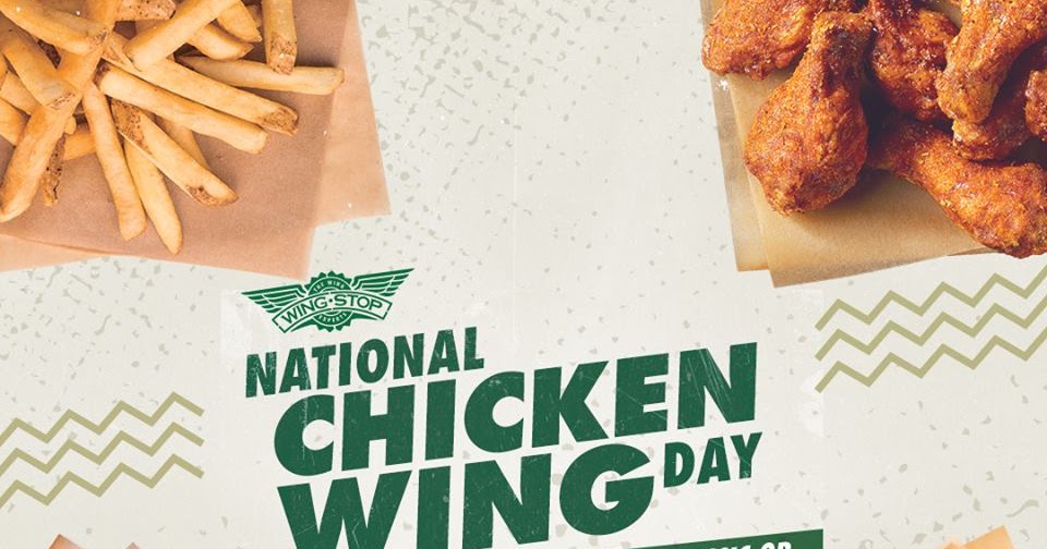 Manila Shopper Wingstop National Chicken Wing Day Buy1 Take1 Promo