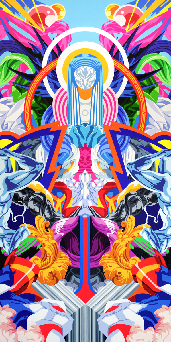 Flyer Goodness: Abstract Painting by James Roper