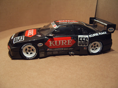 Blog do Badi: Nissan Kure R33 - 1/24 - Tamiya