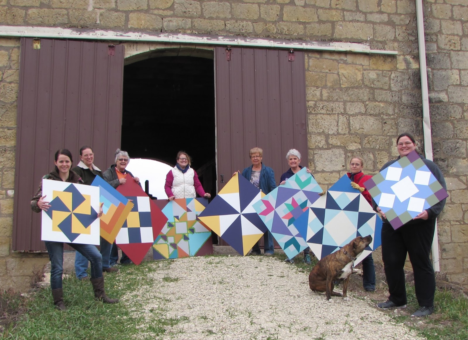Kansas Flint Hills Quilt Trail November 4th Barn Quilt Class