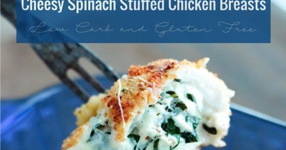 Keto Cheesy Spinach Stuffed Chicken Breast - RECIPES