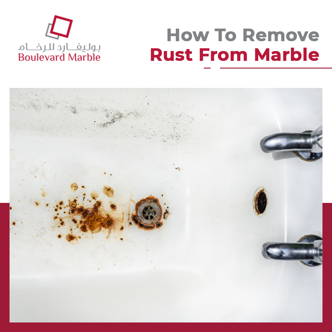 How to Remove Rust from Marble