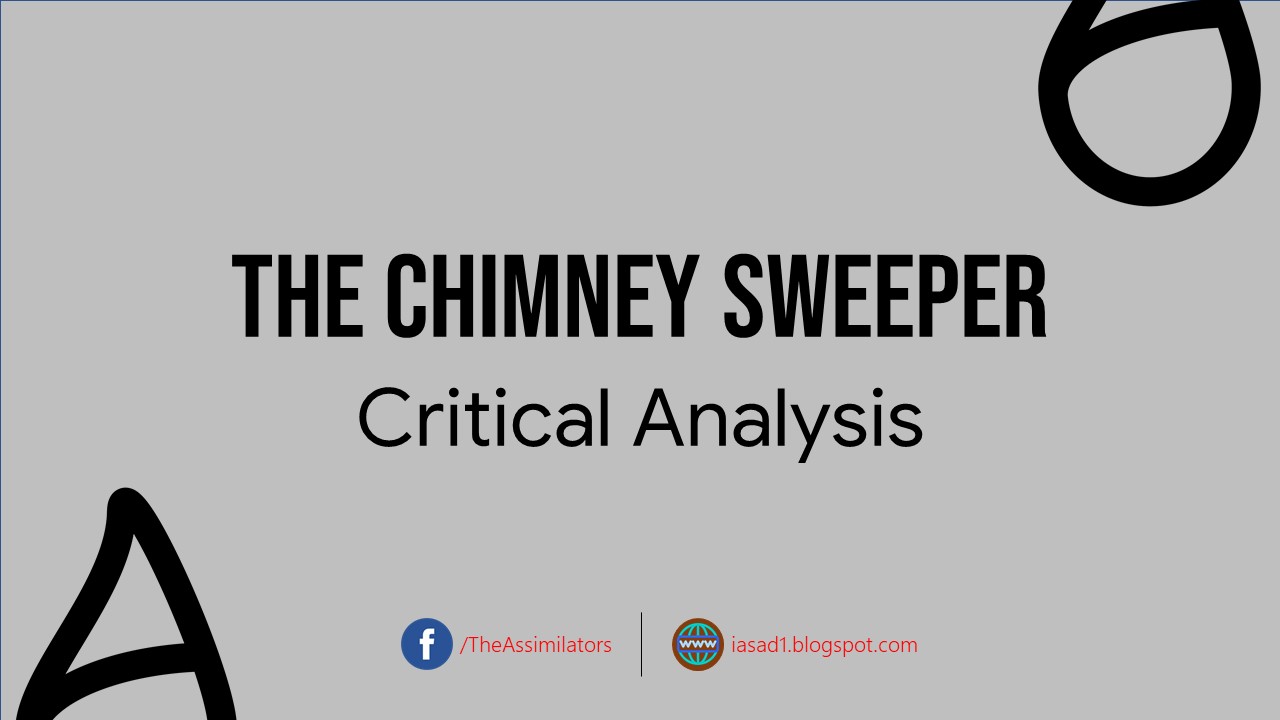 Critical Analysis - The Chimney Sweeper