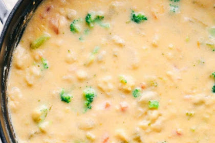 CHEESY VEGETABLE SOUP