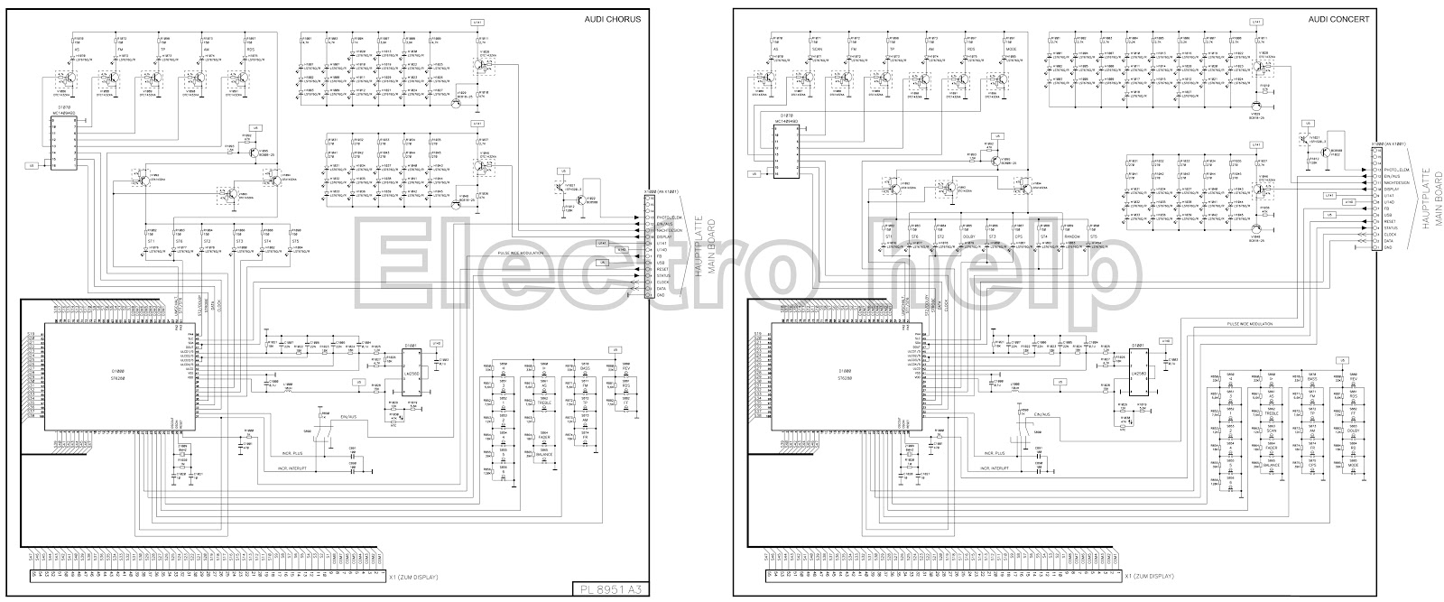 Electro help: Blaupunkt Auto-Radio – Exploded view ...