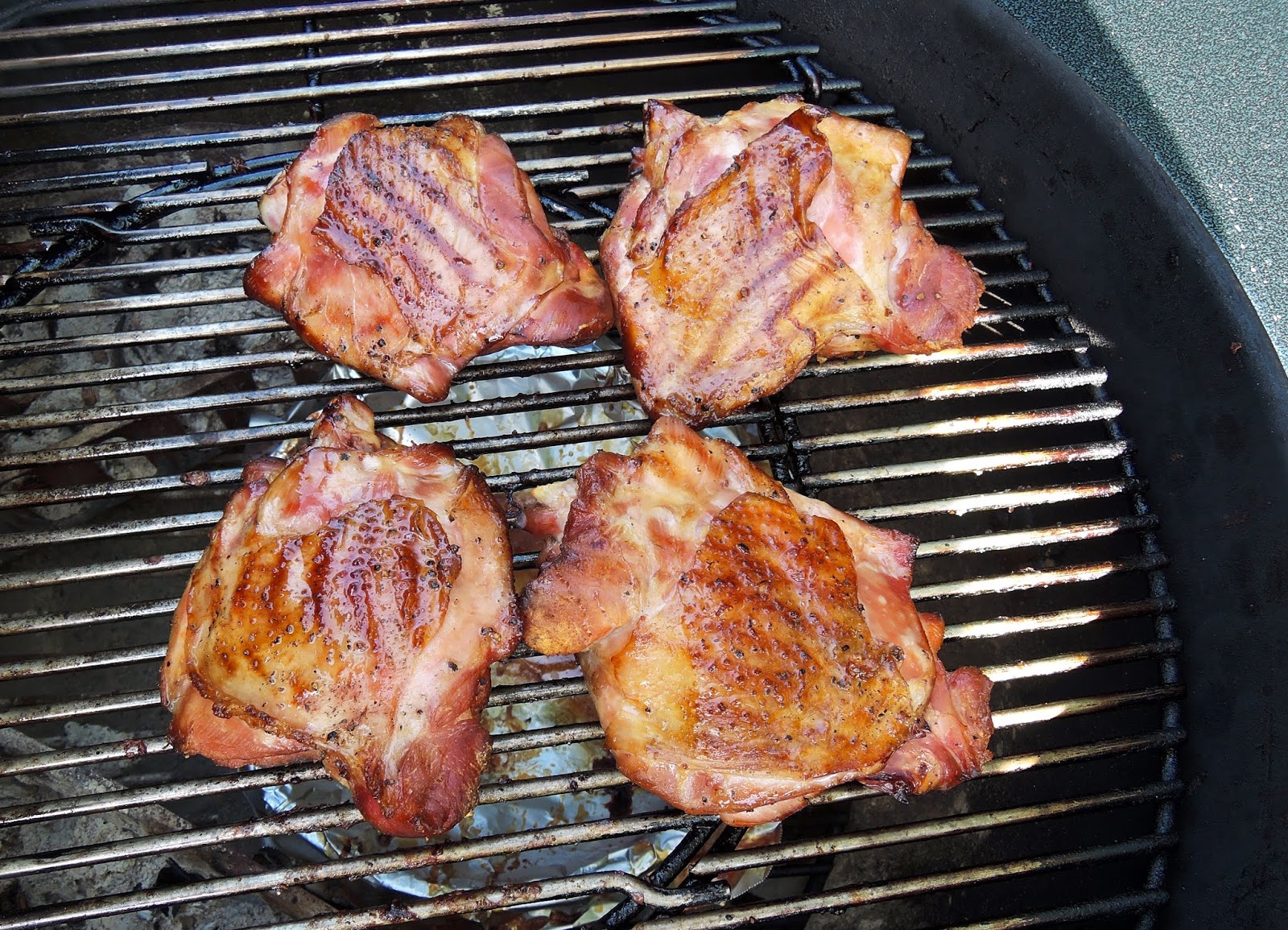 The Briny Lemon Brined Smoked Turkey Thighs