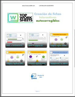 Fichas interactivas y autocorregibles, con TopWorksheets.