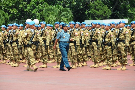 TNI Berangkatkan 1.169 Prajurit ke Lebanon