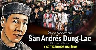 SANTOS Y VIDA San Andrés DungLac y 113 mártires vietnamitas